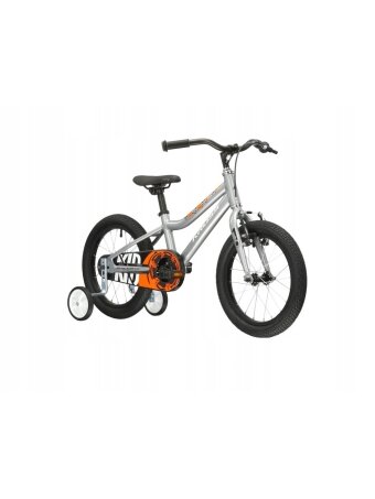 KROSS Racer 4.0 sil-whi-ora g vaikiškas dviratis (16")