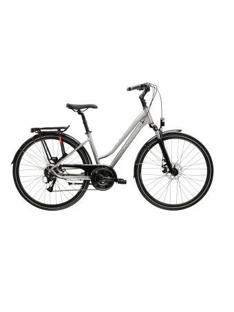 KROSS Trans 3.0 D sil-dog g moteriškas miesto dviratis (28") MY25
