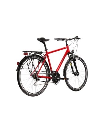 KROSS Trans 3.0 / Red-Black Gloss / miesto dviratis (28")