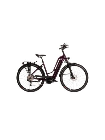 KROSS Trans Hybrid Prestige D 630 Wh pur g elektrinis moteriškas miesto dviratis