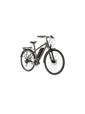 KROSS Trans Hybrid ZZ 522Wh bro-gry m elektrinis miesto dviratis (28") KROSS Trans Hybrid ZZ 522Wh bro-gry m elektrinis miesto dviratis (28")