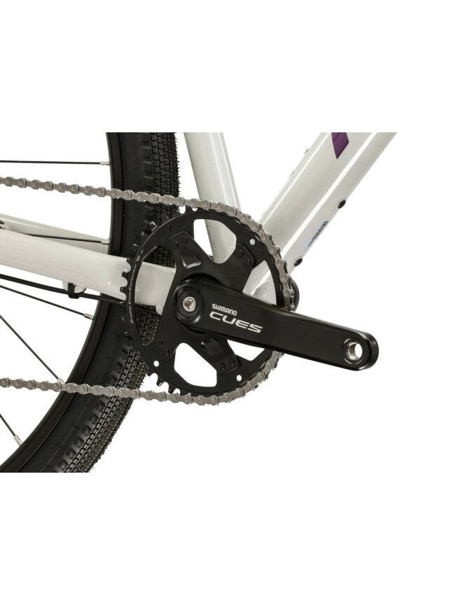 KROSS Esker 1.0 FL MY26 / Grey-Purple Glossy / Gravel dviratis (28") 10 KROSS Esker 1.0 FL MY26 / Grey-Purple Glossy / Gravel dviratis (28") 10