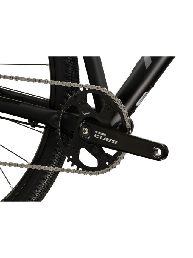 KROSS Esker 1.0 MY26 / Black-Graphite Matte / Gravel dviratis (28") 11