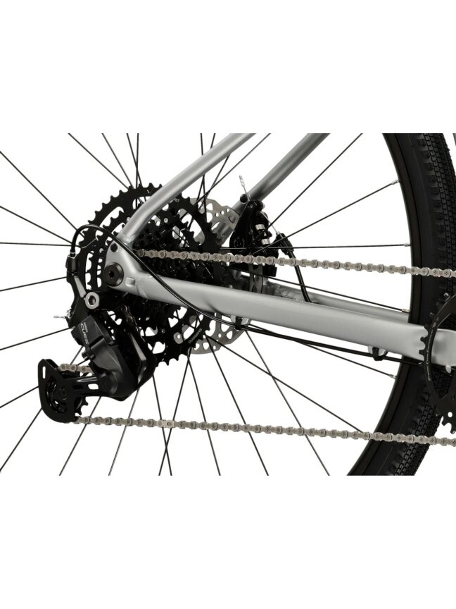 KROSS Esker 1.0 MY26 / Grey-Graphite Matte / Gravel dviratis (28") 10 KROSS Esker 1.0 MY26 / Grey-Graphite Matte / Gravel dviratis (28") 10
