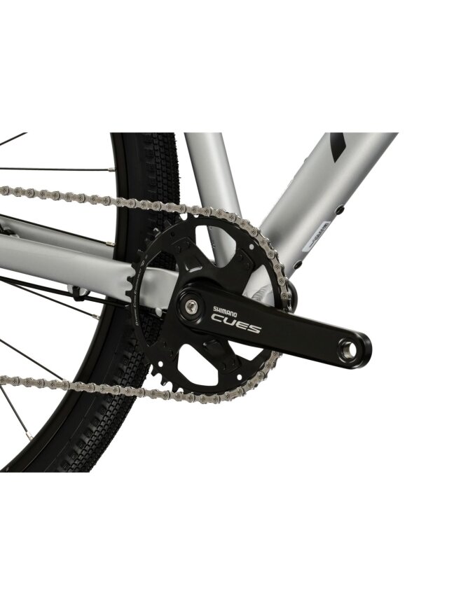 KROSS Esker 1.0 MY26 / Grey-Graphite Matte / Gravel dviratis (28") 11