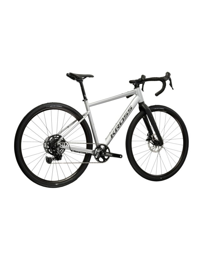 KROSS Esker 1.0 MY26 / Grey-Graphite Matte / Gravel dviratis (28") 2 KROSS Esker 1.0 MY26 / Grey-Graphite Matte / Gravel dviratis (28") 2