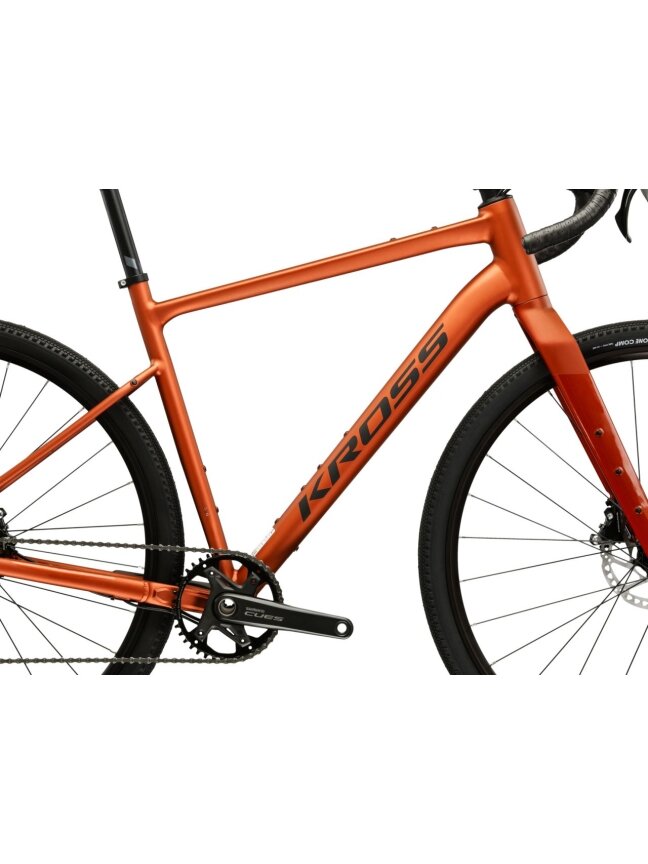 KROSS Esker 2.0 MY26 / Copper-Black Matte / gravel dviratis (28'') 4 KROSS Esker 2.0 MY26 / Copper-Black Matte / gravel dviratis (28'') 4