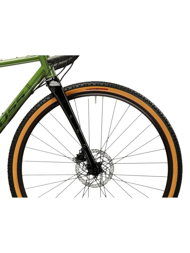 KROSS Esker 4.0 NG / Green-Black Gloss / gravel dviratis (28") 3