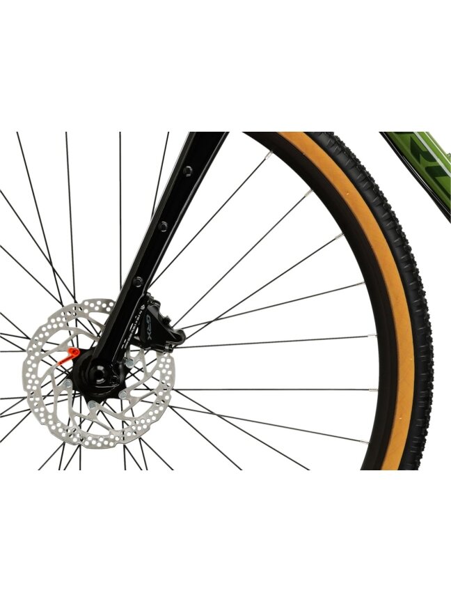 KROSS Esker 4.0 NG / Green-Black Gloss / gravel dviratis (28") 5
