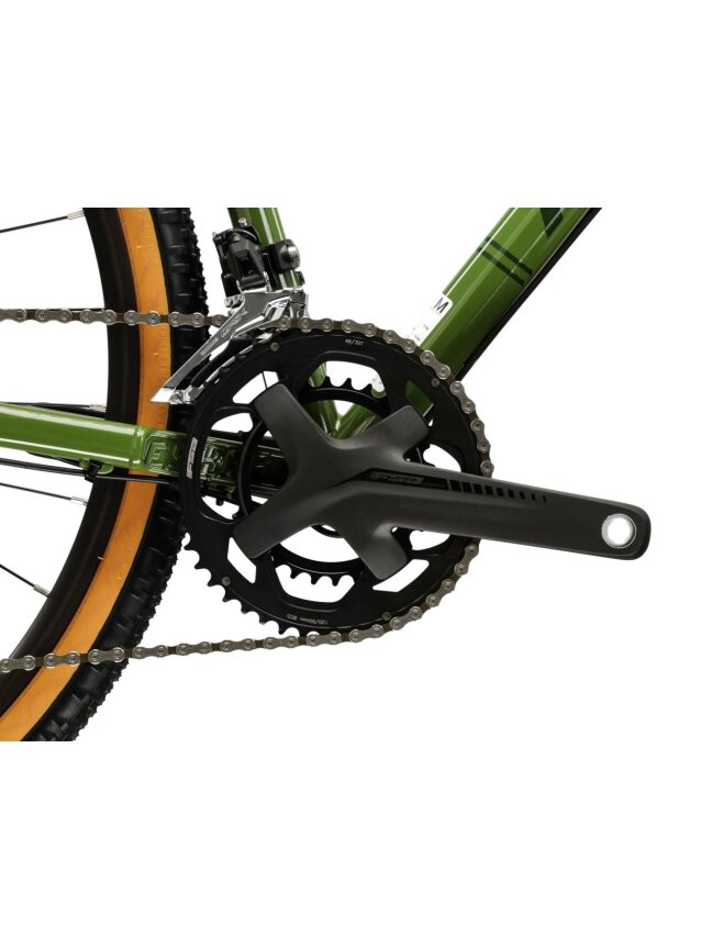 KROSS Esker 4.0 NG / Green-Black Gloss / gravel dviratis (28") 8 KROSS Esker 4.0 NG / Green-Black Gloss / gravel dviratis (28") 8