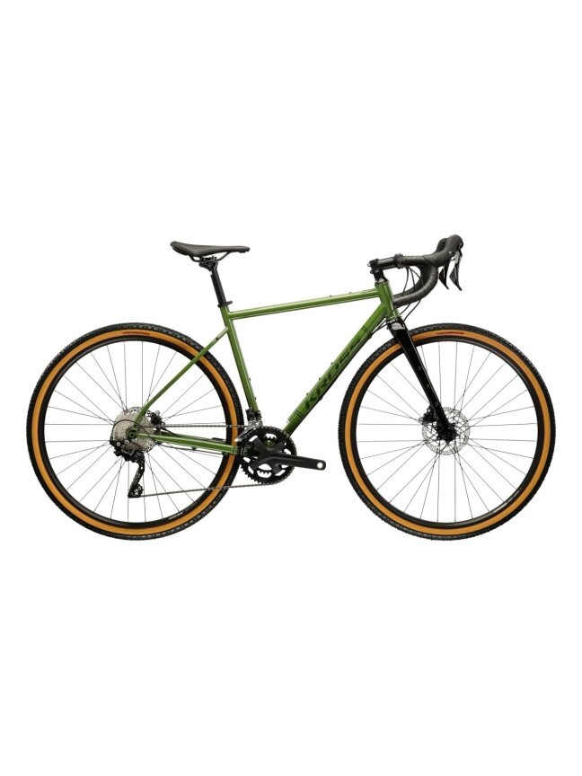 KROSS Esker 4.0 NG / Green-Black Gloss / gravel dviratis (28")