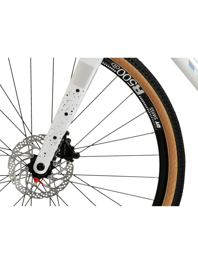 KROSS Esker 5.0 ULT.RA / White-Holo Gloss / gravel dviratis (28'') MY25 7 KROSS Esker 5.0 ULT.RA / White-Holo Gloss / gravel dviratis (28'') MY25 7