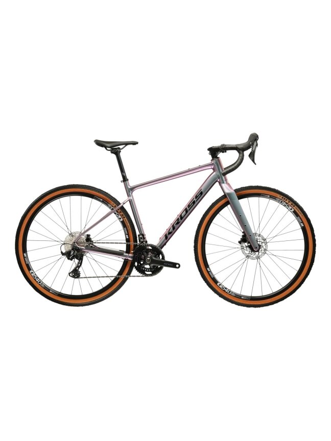 KROSS Esker 6.0 MY26 / Chameleon-Black Gloss / Gravel dviratis (28'')