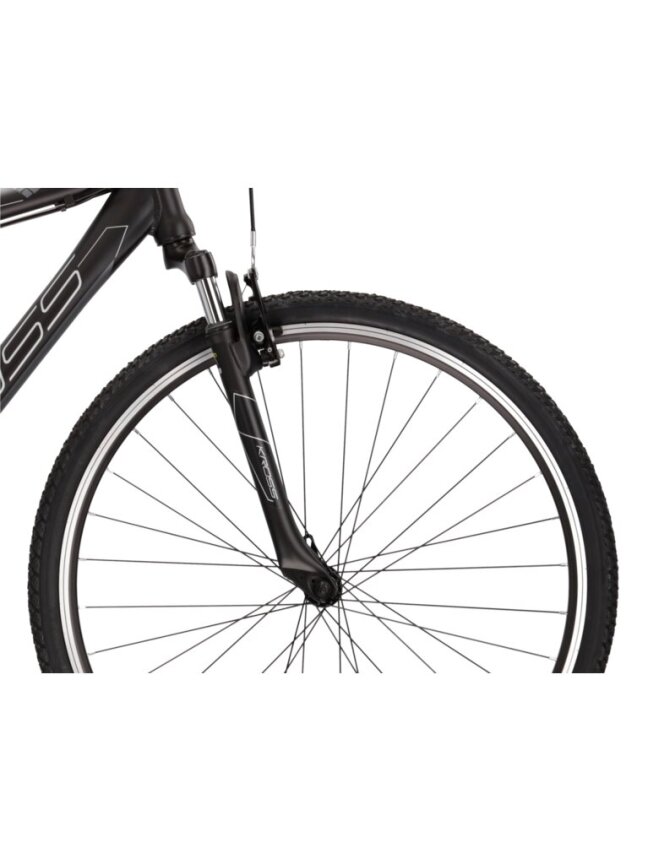 KROSS Evado 2.0 / Black-Blue Gloss / hibridinis dviratis (28") 7