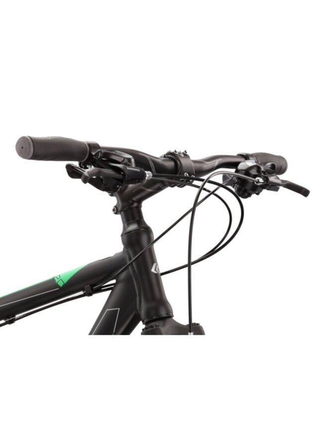 KROSS Evado 2.0 / Black-Green Matte / hibridinis dviratis (28") 2 KROSS Evado 2.0 / Black-Green Matte / hibridinis dviratis (28") 2
