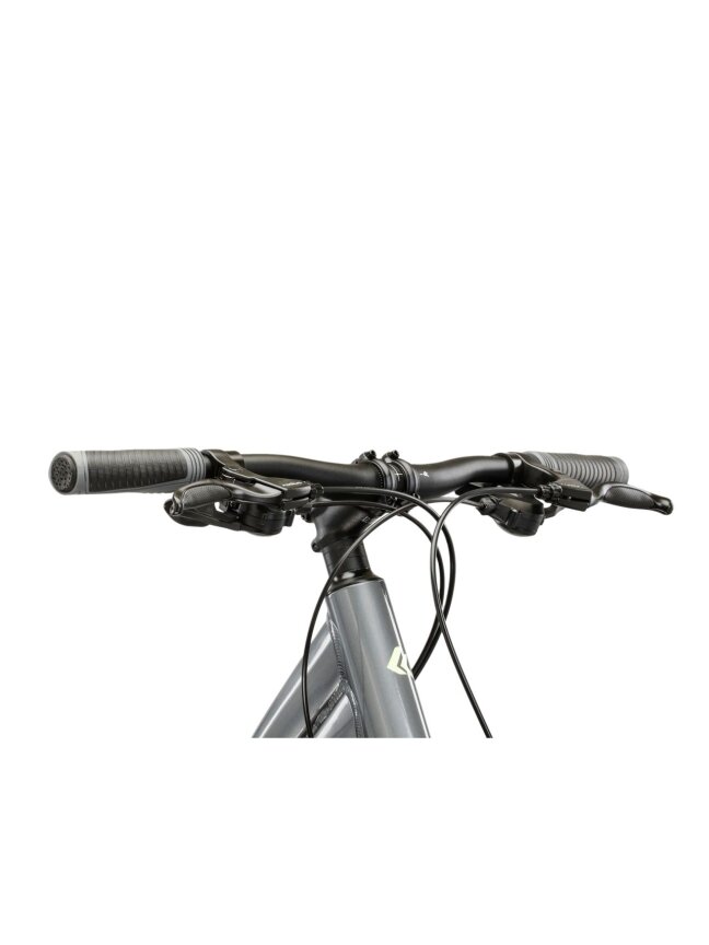 KROSS Evado 3.0 D MY26 / Grey-Green Gloss / moteriškas hibridinis dviratis (28") 3