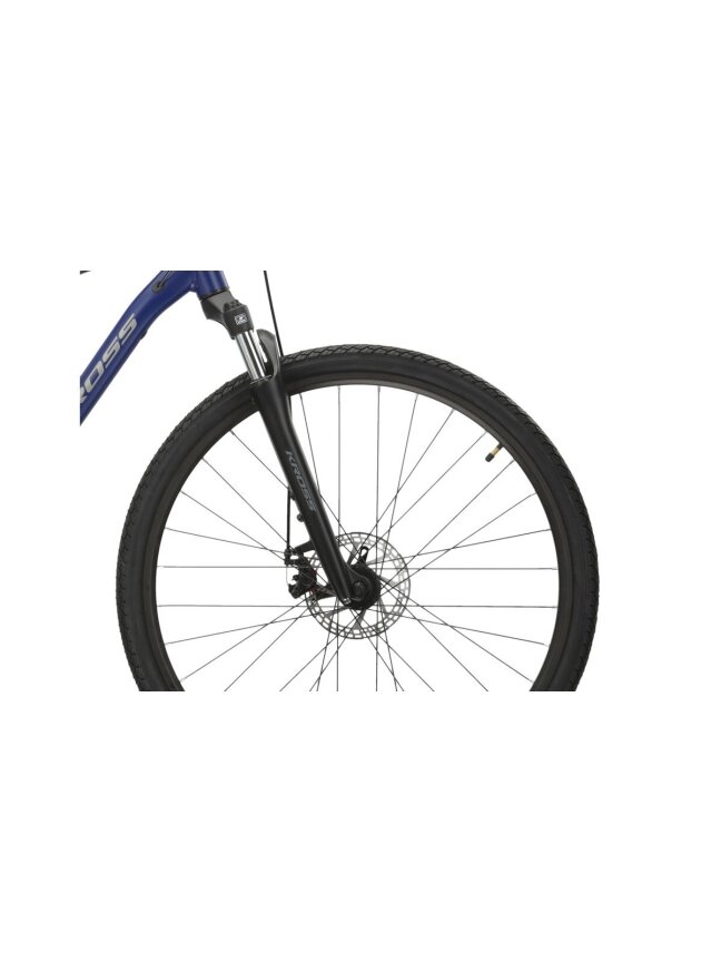 KROSS Evado 3.0 nbl-sil m hibridinis dviratis (28") N 5