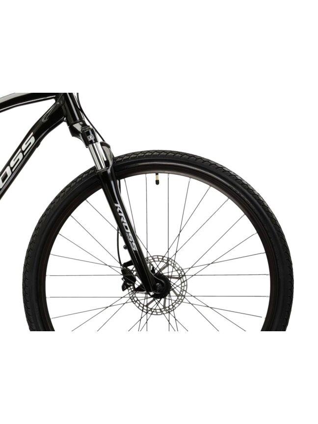 KROSS Evado 4.0 bla-sil g hibridinis dviratis (28") N 4 KROSS Evado 4.0 bla-sil g hibridinis dviratis (28") N 4