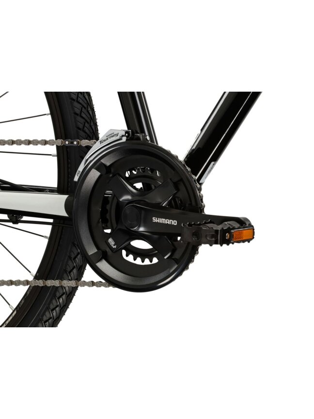 KROSS Evado 4.0 bla-sil g hibridinis dviratis (28") N 9 KROSS Evado 4.0 bla-sil g hibridinis dviratis (28") N 9