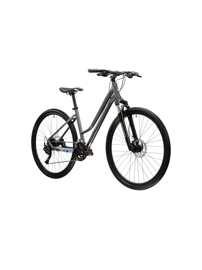 KROSS Evado 5.0 D gry-blu g moteriškas hibridinis dviratis (28") MY25 1 KROSS Evado 5.0 D gry-blu g moteriškas hibridinis dviratis (28") MY25 1