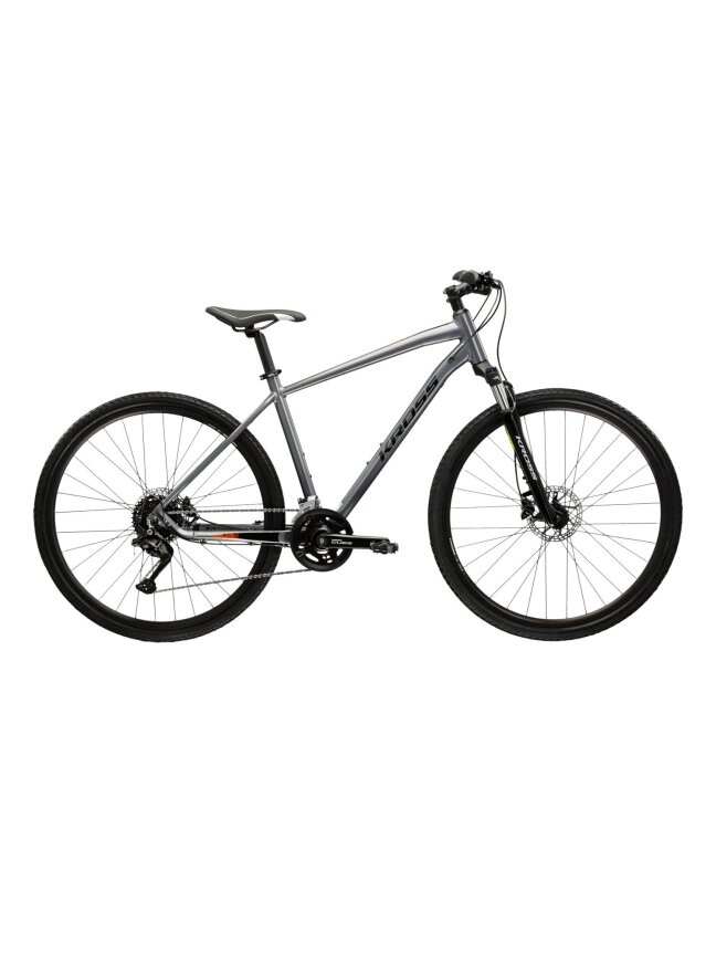 KROSS Evado 5.0 gry-bla g hibridinis dviratis (28'') MY25 KROSS Evado 5.0 gry-bla g hibridinis dviratis (28'') MY25