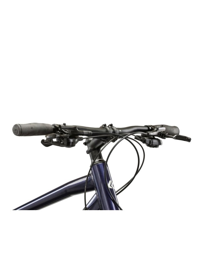 KROSS Evado 5.0 MY26 / Navy Blue-Silver Glossy / hibridinis dviratis (28'') 3 KROSS Evado 5.0 MY26 / Navy Blue-Silver Glossy / hibridinis dviratis (28'') 3