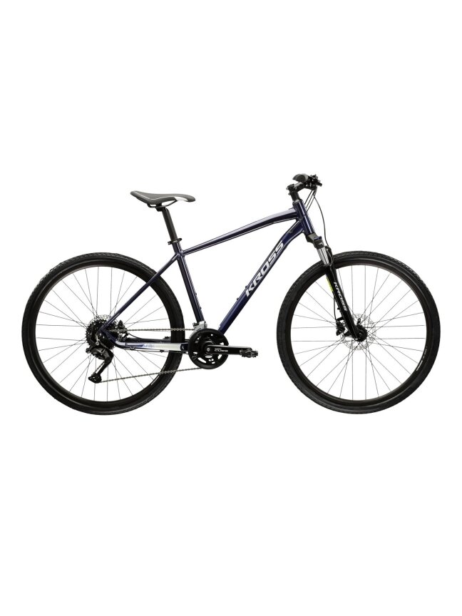 KROSS Evado 5.0 nbl-sil g hibridinis dviratis (28'') MY25