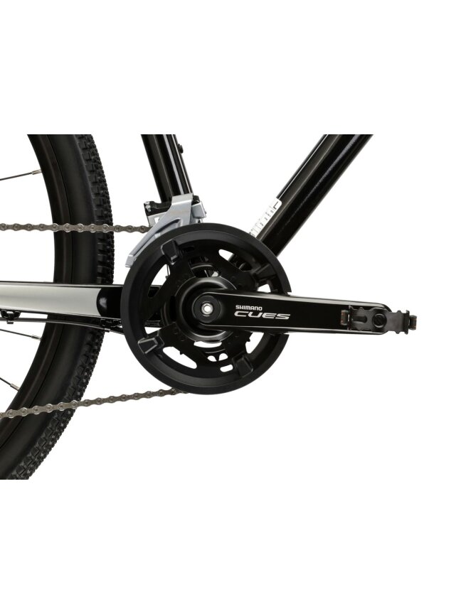 KROSS Evado 7.0 / Black-Silver Gloss / hibridinis dviratis (28") 10