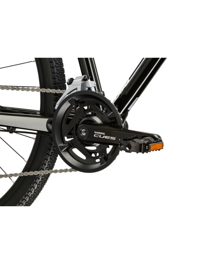 KROSS Evado 7.0 / Black-Silver Gloss / hibridinis dviratis (28") 9 KROSS Evado 7.0 / Black-Silver Gloss / hibridinis dviratis (28") 9