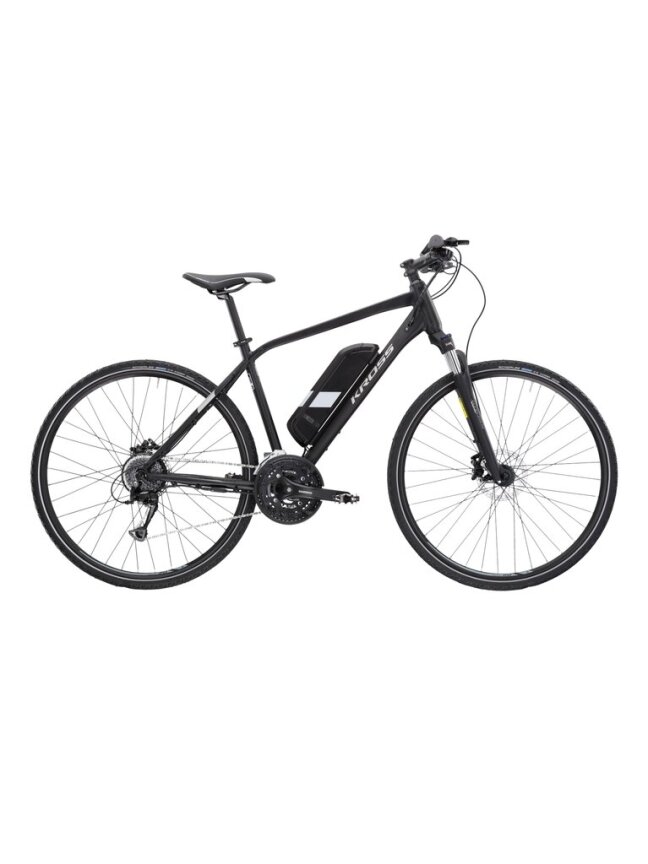 KROSS Evado Hybrid 1.0 bla-gry m Elektrinis Hibridinis Dviratis (28") KROSS Evado Hybrid 1.0 bla-gry m Elektrinis Hibridinis Dviratis (28")