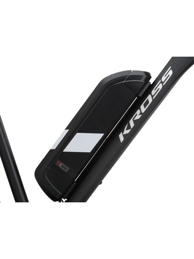 KROSS Evado Hybrid 1.0 SH / Black-Grey Matte / elektrinis hibridinis dviratis (28") 6 KROSS Evado Hybrid 1.0 SH / Black-Grey Matte / elektrinis hibridinis dviratis (28") 6