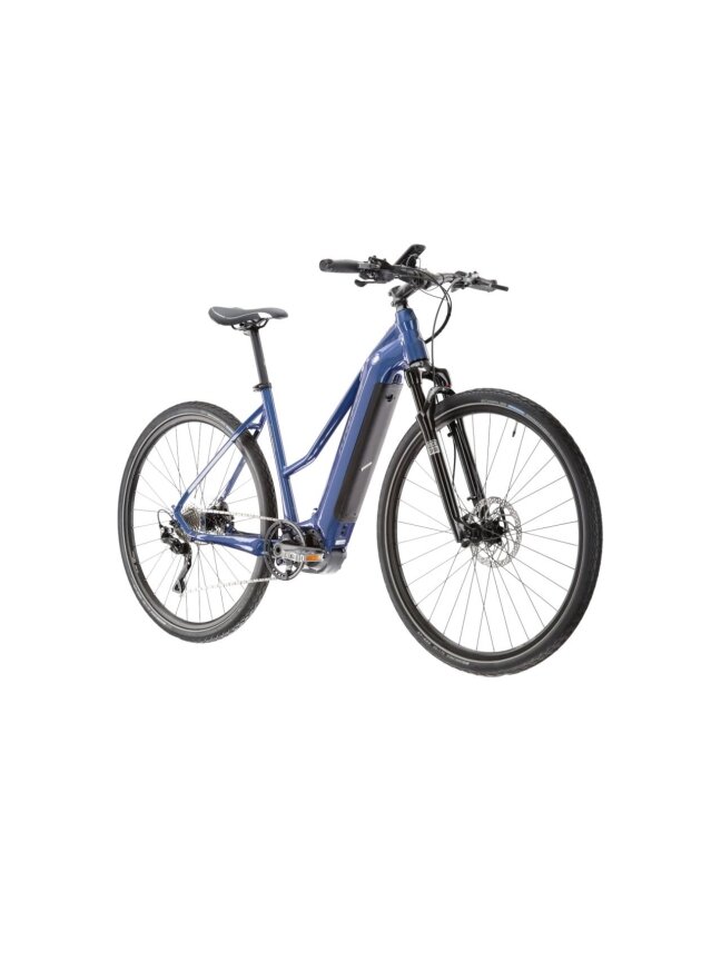 KROSS Evado Hybrid 6.0 / 630 Wh / Blue-Grey Gloss / hibridinis dviratis (28") 2 KROSS Evado Hybrid 6.0 / 630 Wh / Blue-Grey Gloss / hibridinis dviratis (28") 2
