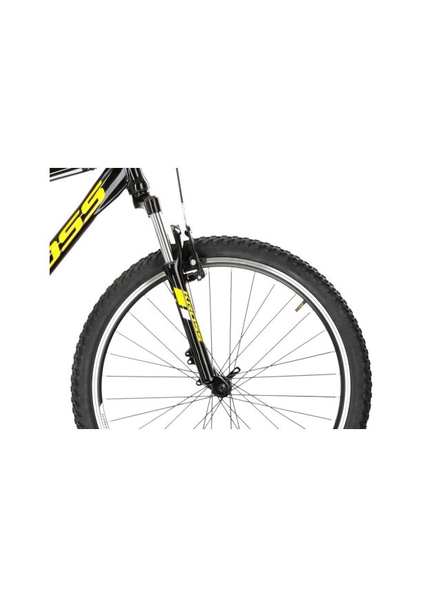 KROSS Hexagon 1.0 bla-yel-gry g kalnų (MTB) dviratis (26") 9