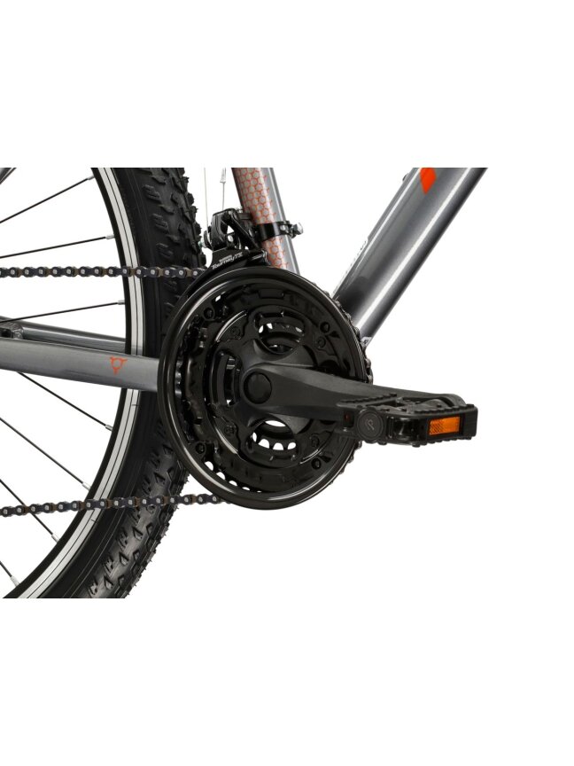 KROSS Hexagon 1.0 MY26 / Graphite-Orange Gloss / kalnų (MTB) dviratis (26") 7 KROSS Hexagon 1.0 MY26 / Graphite-Orange Gloss / kalnų (MTB) dviratis (26") 7