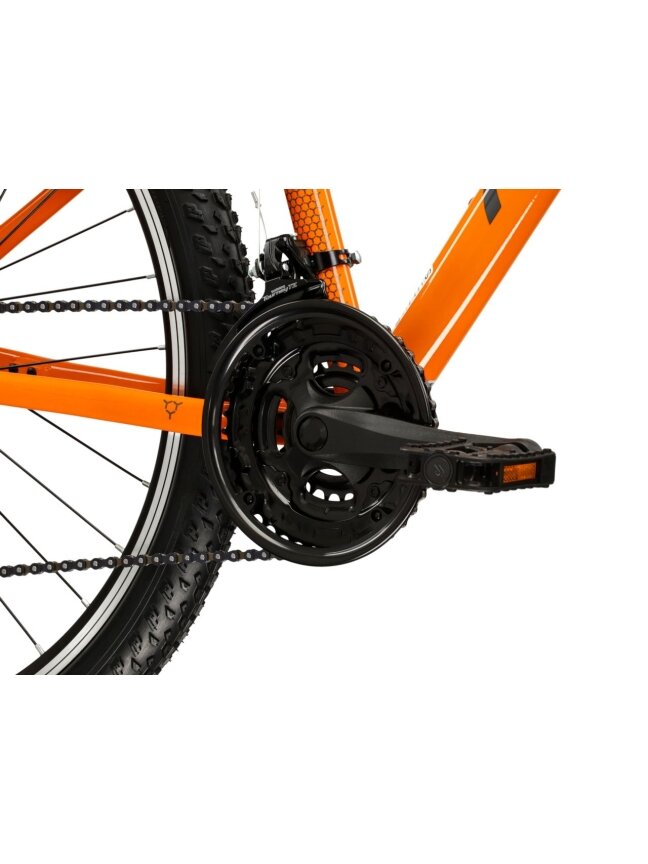 KROSS Hexagon 1.0 MY26 / Orange-Graphite Gloss / kalnų (MTB) dviratis (26") 7