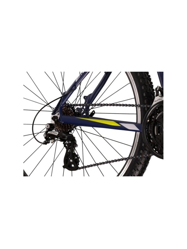 KROSS Hexagon 2.0 nbl-lim-gry m kalnų (MTB) dviratis (27.5") 14