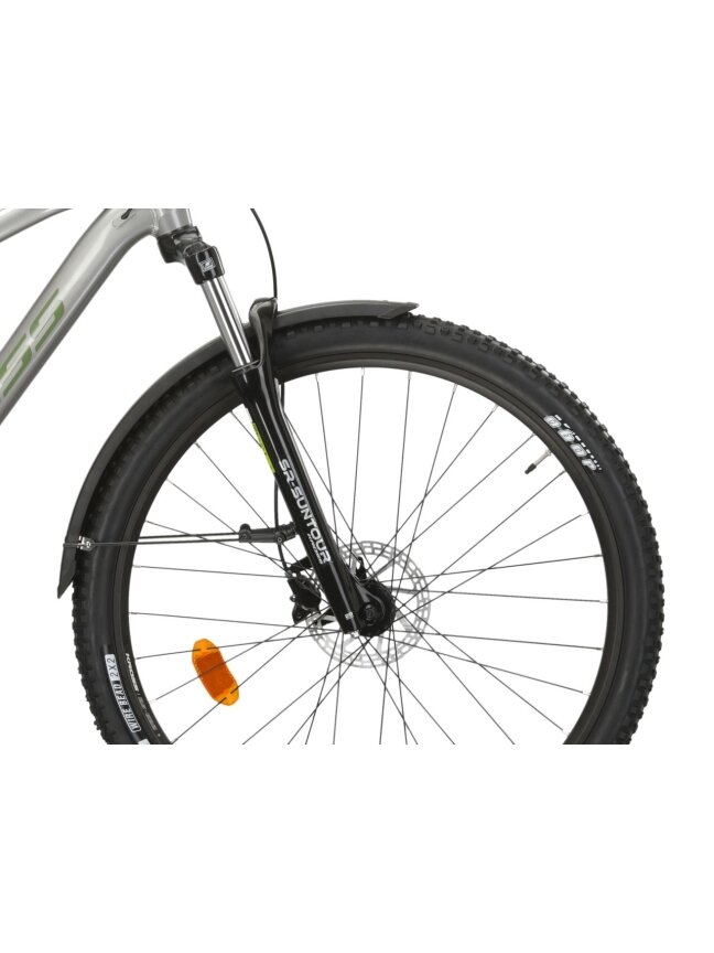 KROSS Hexagon 4.0 EQ / Grey-Green Gloss / kalnų (MTB) dviratis (27.5") 5