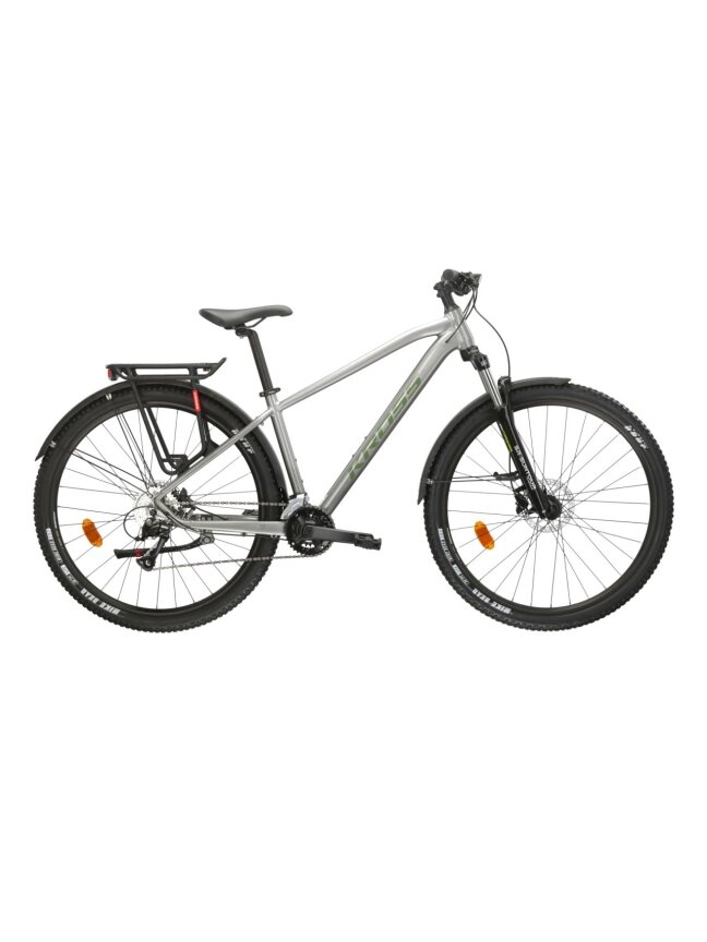 KROSS Hexagon 4.0 EQ / Grey-Green Gloss / kalnų (MTB) dviratis (27.5") KROSS Hexagon 4.0 EQ / Grey-Green Gloss / kalnų (MTB) dviratis (27.5")