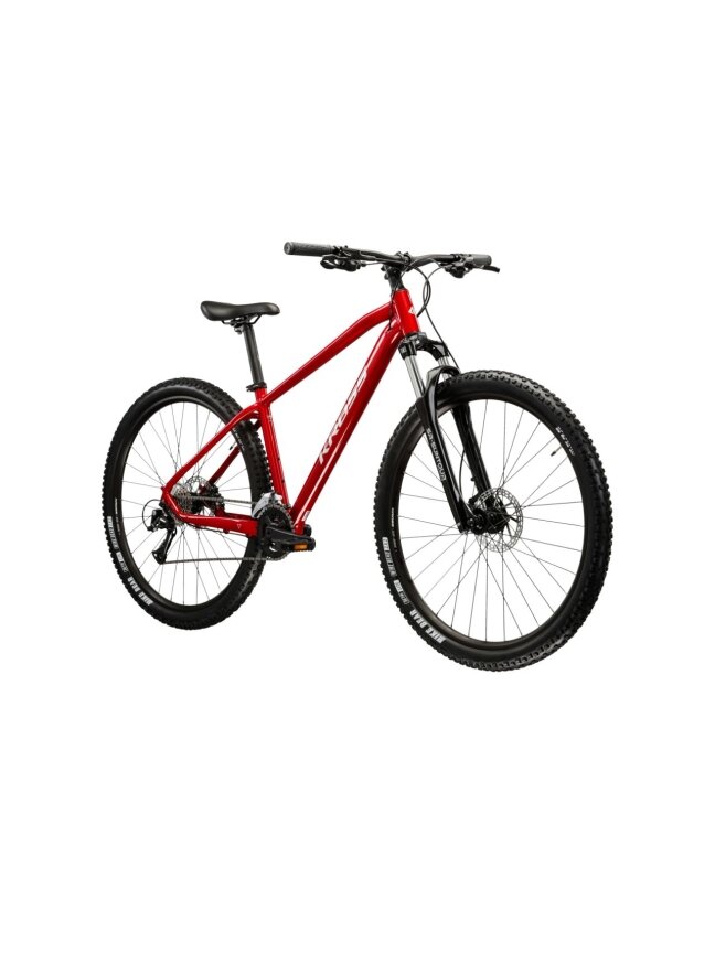 KROSS Hexagon 4.0 / Red-Silver Gloss / kalnų dviratis (29") 1 KROSS Hexagon 4.0 / Red-Silver Gloss / kalnų dviratis (29") 1