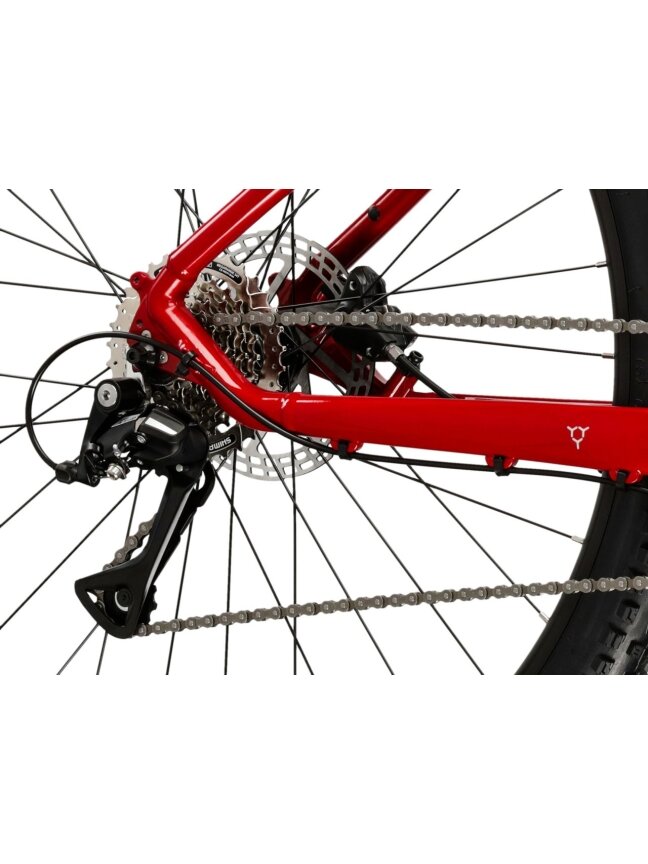 KROSS Hexagon 4.0 / Red-Silver Gloss / kalnų dviratis (29") 7 KROSS Hexagon 4.0 / Red-Silver Gloss / kalnų dviratis (29") 7