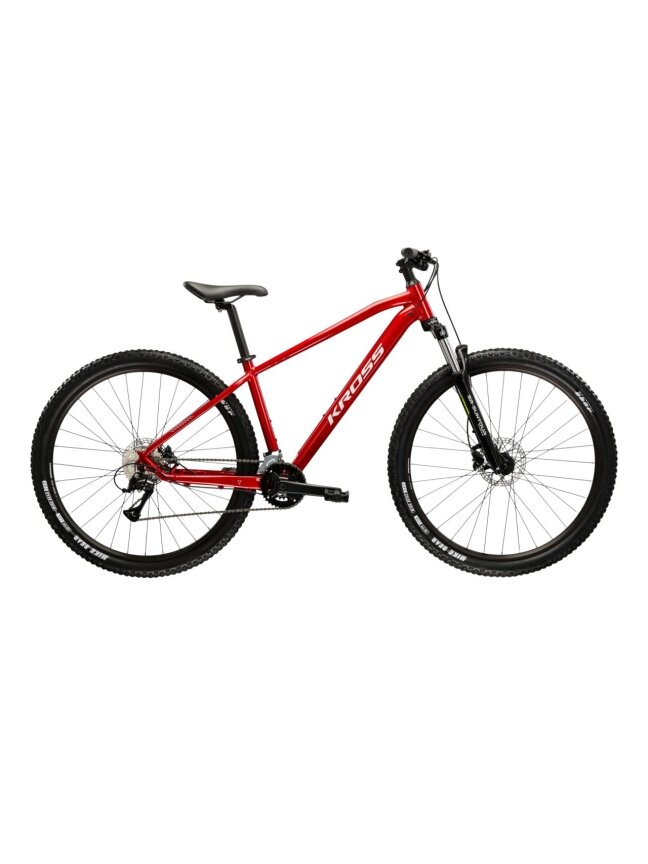 KROSS Hexagon 4.0 / Red-Silver Gloss / kalnų dviratis (29") KROSS Hexagon 4.0 / Red-Silver Gloss / kalnų dviratis (29")
