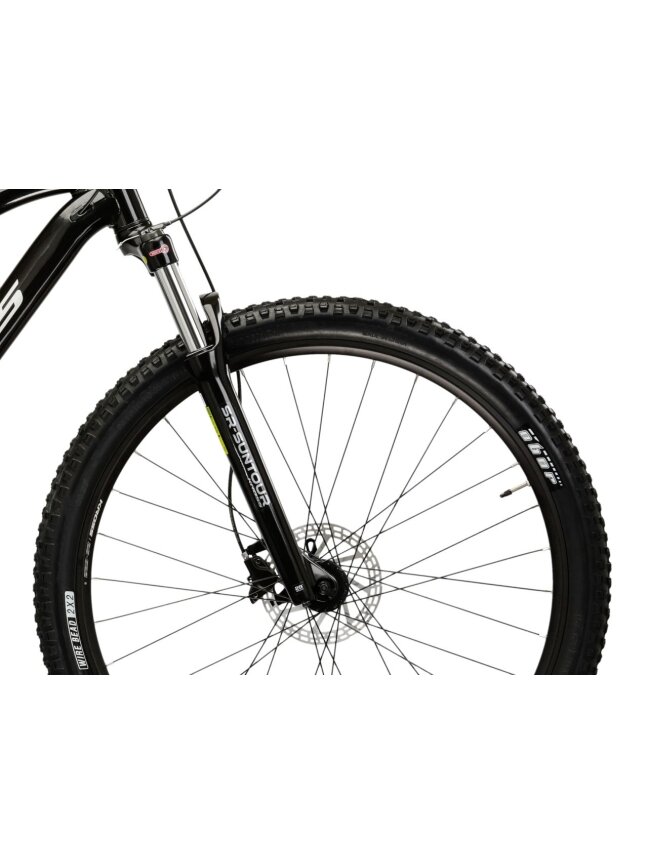 KROSS Hexagon 5.0 / Black-Silver Gloss / kalnų dviratis (29") 3