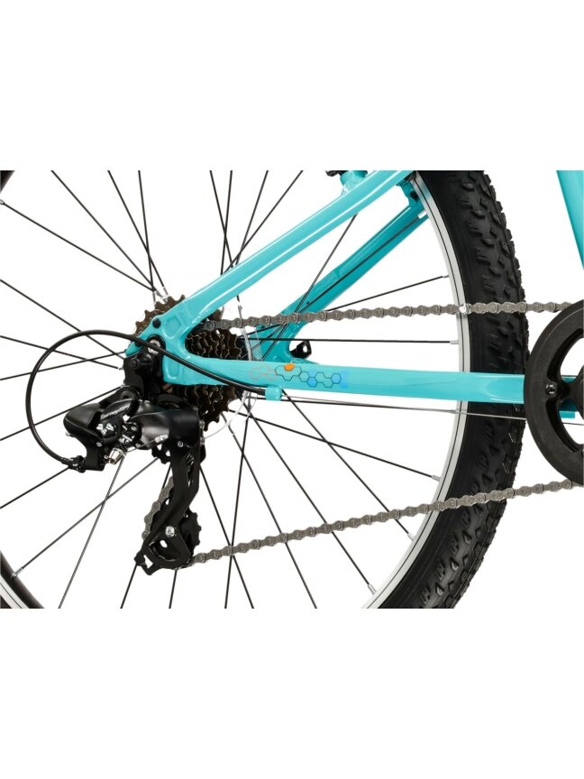 KROSS Hexagon JR 24 MY26 / Blue-Orange Gloss / vaikiškas dviratis (24") 5