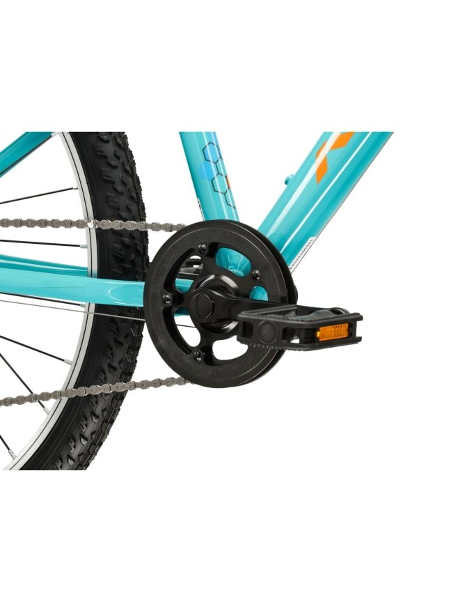 KROSS Hexagon JR 24 MY26 / Blue-Orange Gloss / vaikiškas dviratis (24") 6