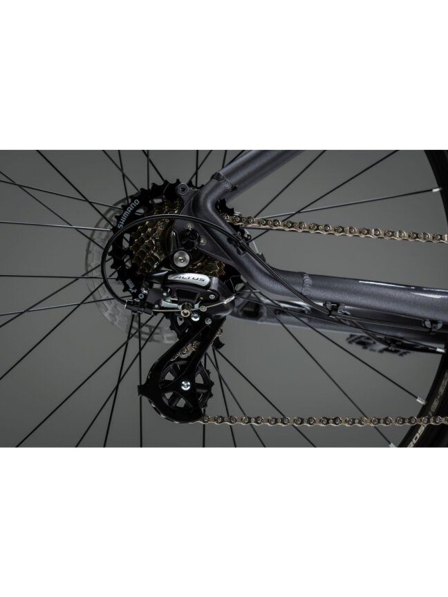 KROSS Hexagon X200 MY26 / Grey-Blue Matte / kalnų (MTB) dviratis (27.5") 2