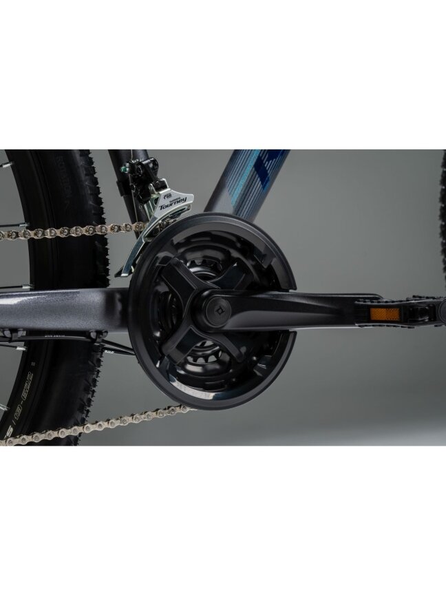KROSS Hexagon X200 MY26 / Grey-Blue Matte / kalnų (MTB) dviratis (27.5") 3 KROSS Hexagon X200 MY26 / Grey-Blue Matte / kalnų (MTB) dviratis (27.5") 3