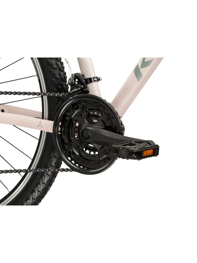 KROSS Lea 1.0 D MY26 / Pink-Grey Matte / moteriškas kalnų (MTB) dviratis (26") 6 KROSS Lea 1.0 D MY26 / Pink-Grey Matte / moteriškas kalnų (MTB) dviratis (26") 6