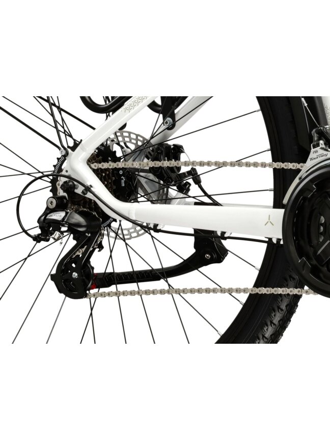 KROSS Lea 2.0 EQ D MY26 / White-Gold Glossy / moteriškas kalnų (MTB) dviratis (27.5") 7 KROSS Lea 2.0 EQ D MY26 / White-Gold Glossy / moteriškas kalnų (MTB) dviratis (27.5") 7