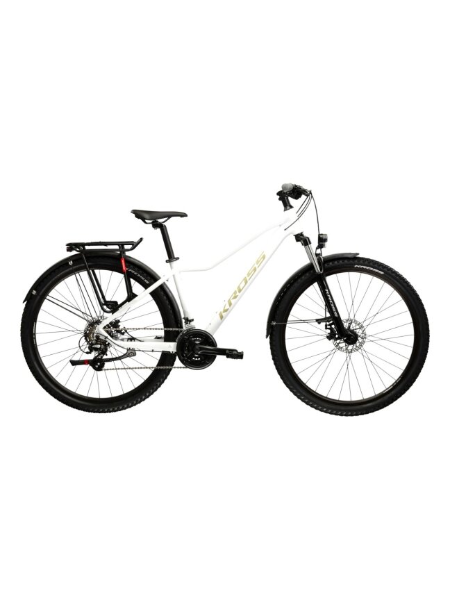 KROSS Lea 2.0 EQ D MY26 / White-Gold Glossy / moteriškas kalnų (MTB) dviratis (27.5") KROSS Lea 2.0 EQ D MY26 / White-Gold Glossy / moteriškas kalnų (MTB) dviratis (27.5")