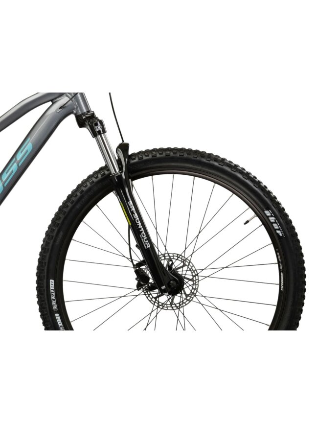 KROSS Lea 4.0 D MY26 / Grey-Turquoise Glossy / moteriškas kalnų dviratis 4